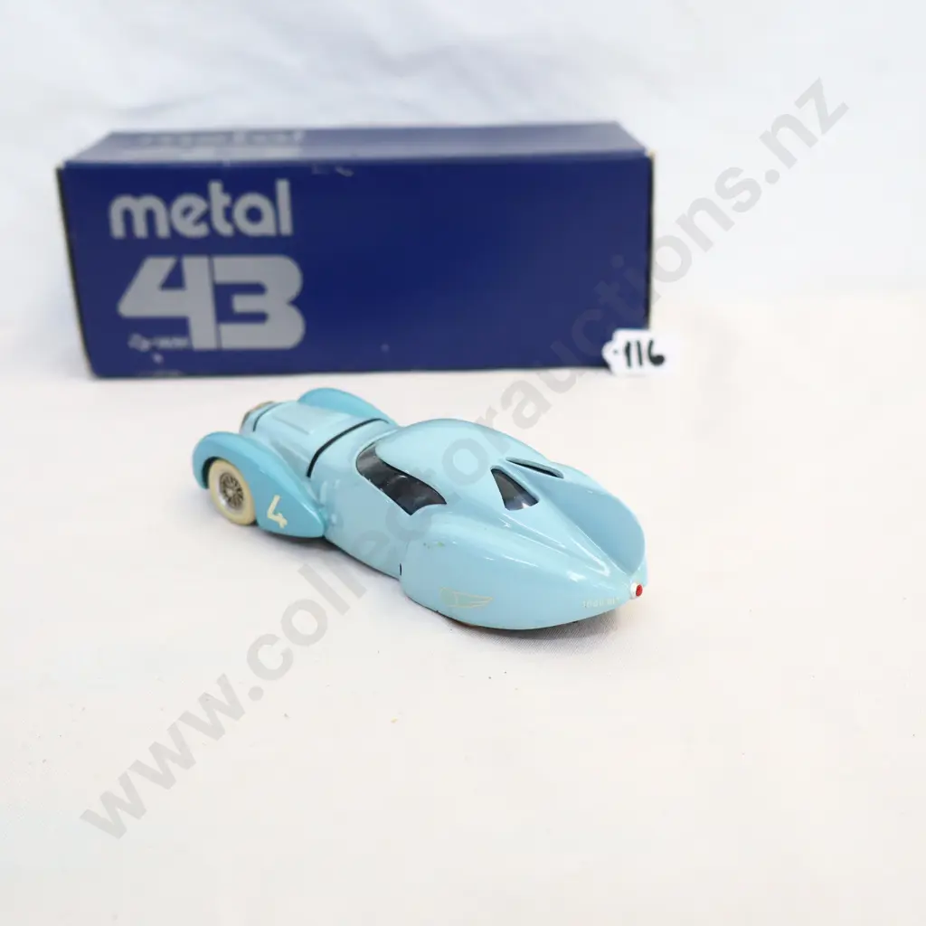 1/43 Metal 43 1937 Delage Andreau Image 1++