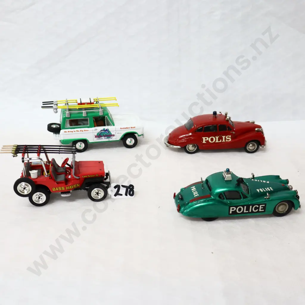 1/43 Model Cars x 4 Image 1++