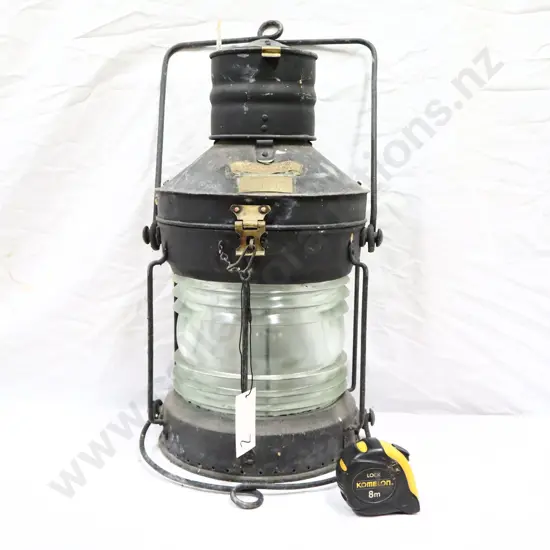 Antique Large Harbour Entrance Lamp