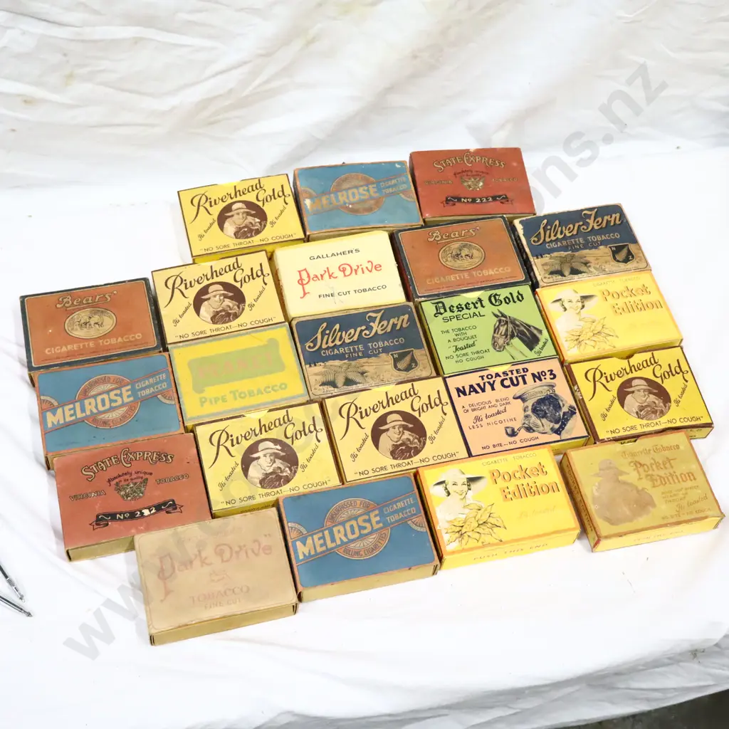 Carboard Cigarette Packets x 22 Image 1++