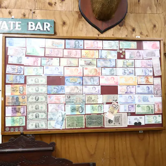 Cased World Bank Notes And Coins