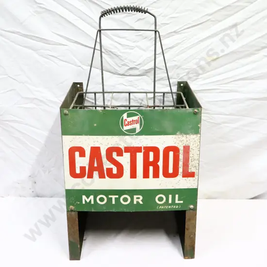Castrol Oil Bottle Rack