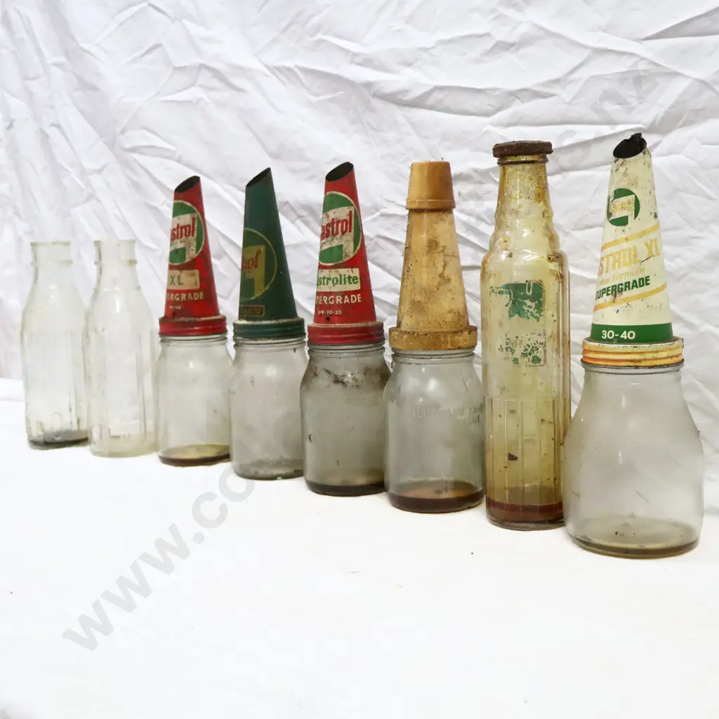 Oil Bottles x 8 Image 1++