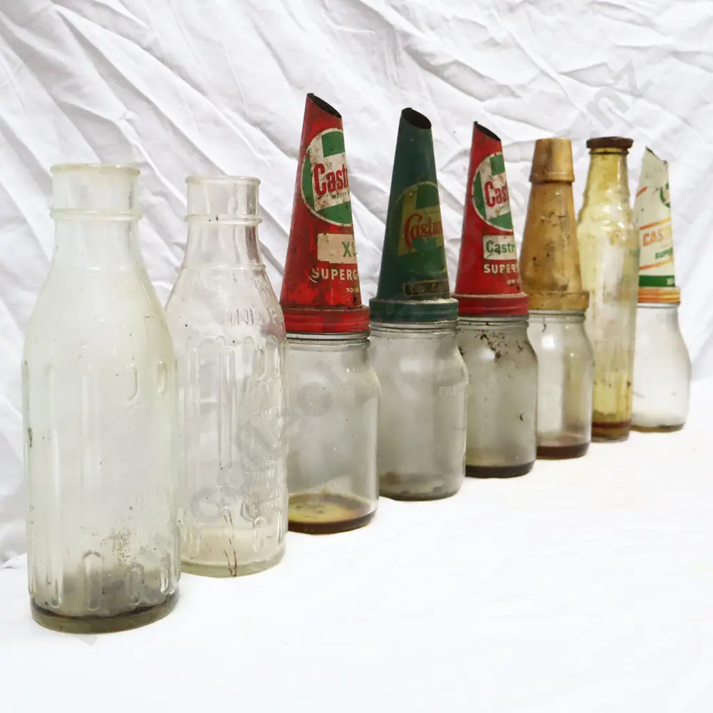 Oil Bottles x 8 Image 1++