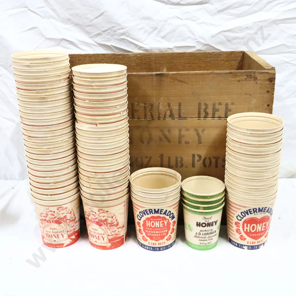 Imperial Bee Honey Box With Approx 60 Honey Pottles Image 1++