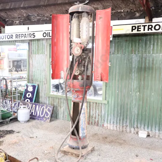 C1920s Carbox Petrol Bowser