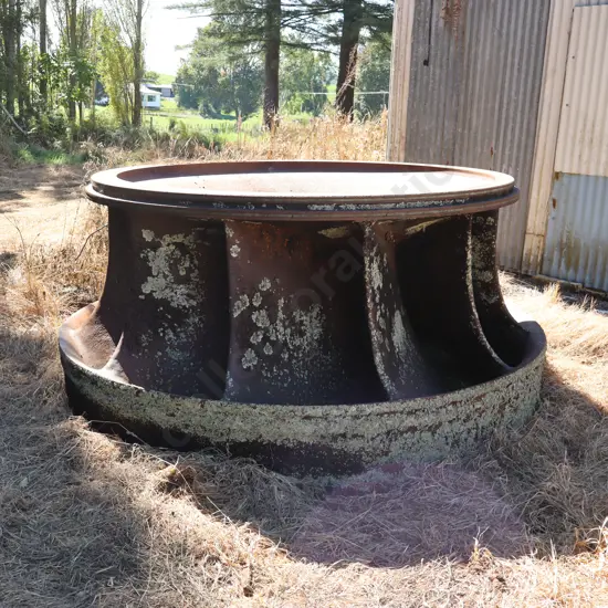 LARGE Turbine Ex Arapuni Dam.