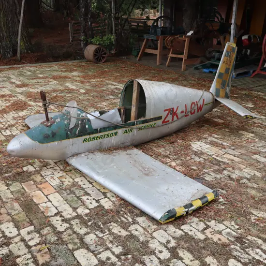 Robinsons Air Service Fuselage Made For Hamilton Christmas Parade In The 1950s