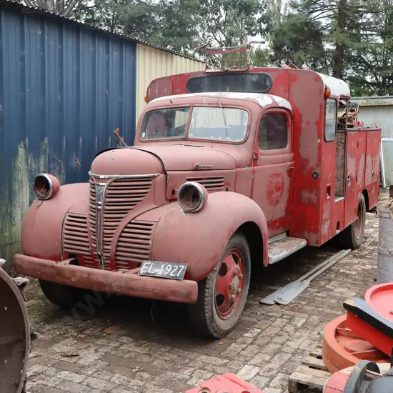 Fargo Fire Truck For Restoration