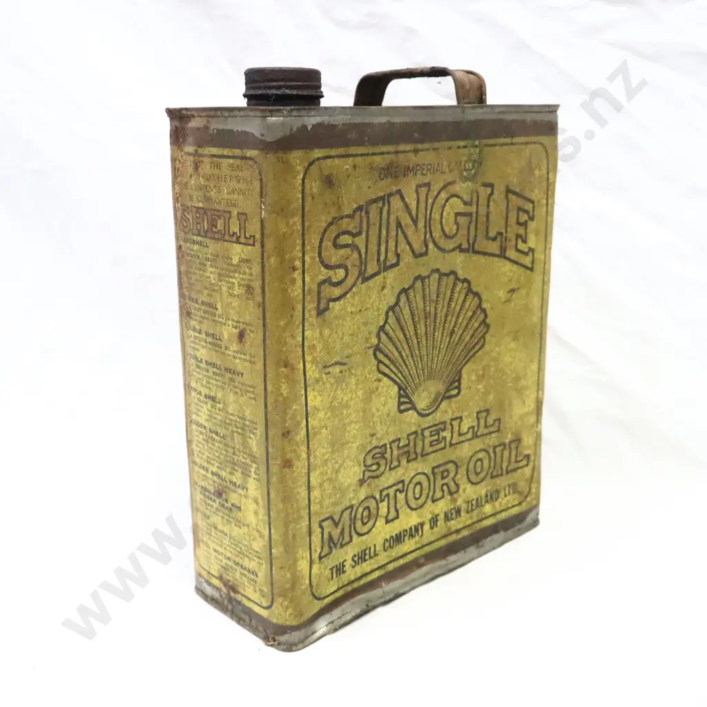 Single Shell Oil Tin Image 1++