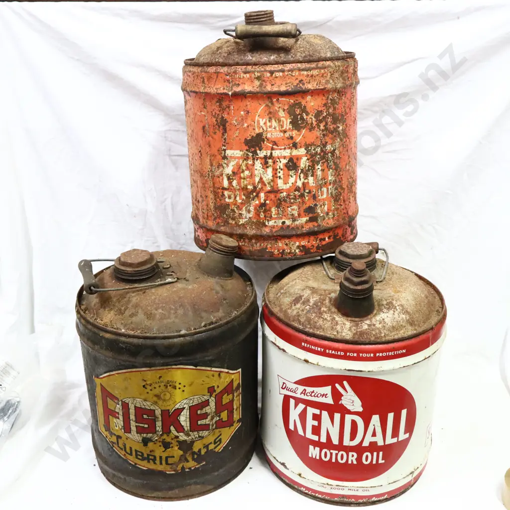 Kendall And Fiske's Oil Drums  Image 1++
