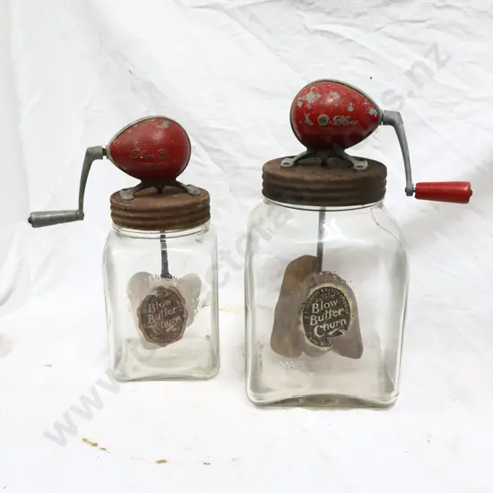 Blow Butter Churns x 2