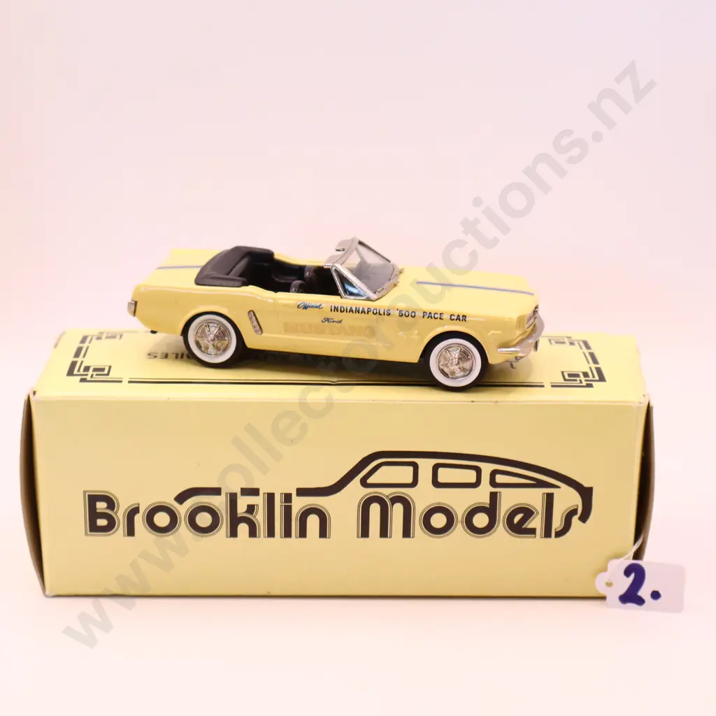 1/43 Brooklin Models   1965    Ford mustang    Image 1++