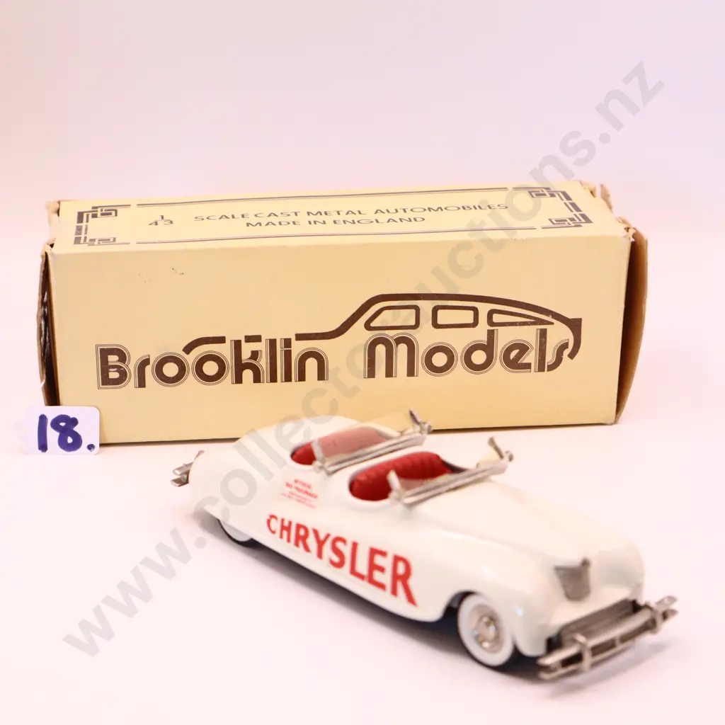 1/43 Brooklin Models  1940 Chyrsler Newport Phaeton  Image 1++