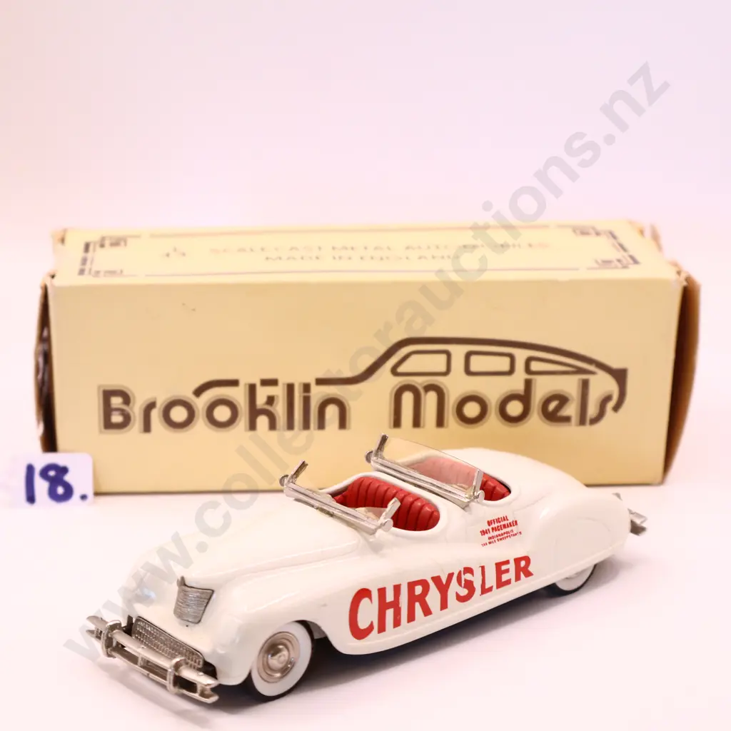 1/43 Brooklin Models  1940 Chyrsler Newport Phaeton  Image 1++