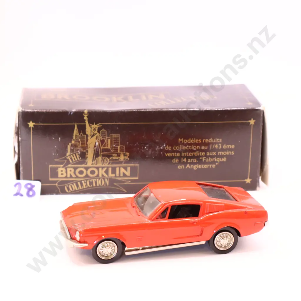 1/43 Brooklin Models  1968  Ford Mustang  Fastback Image 1++