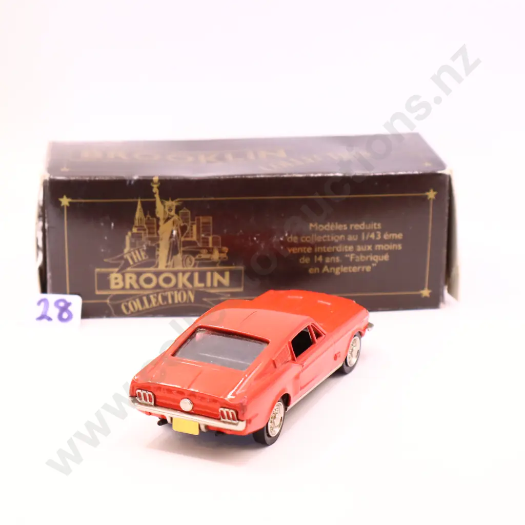 1/43 Brooklin Models  1968  Ford Mustang  Fastback Image 1++