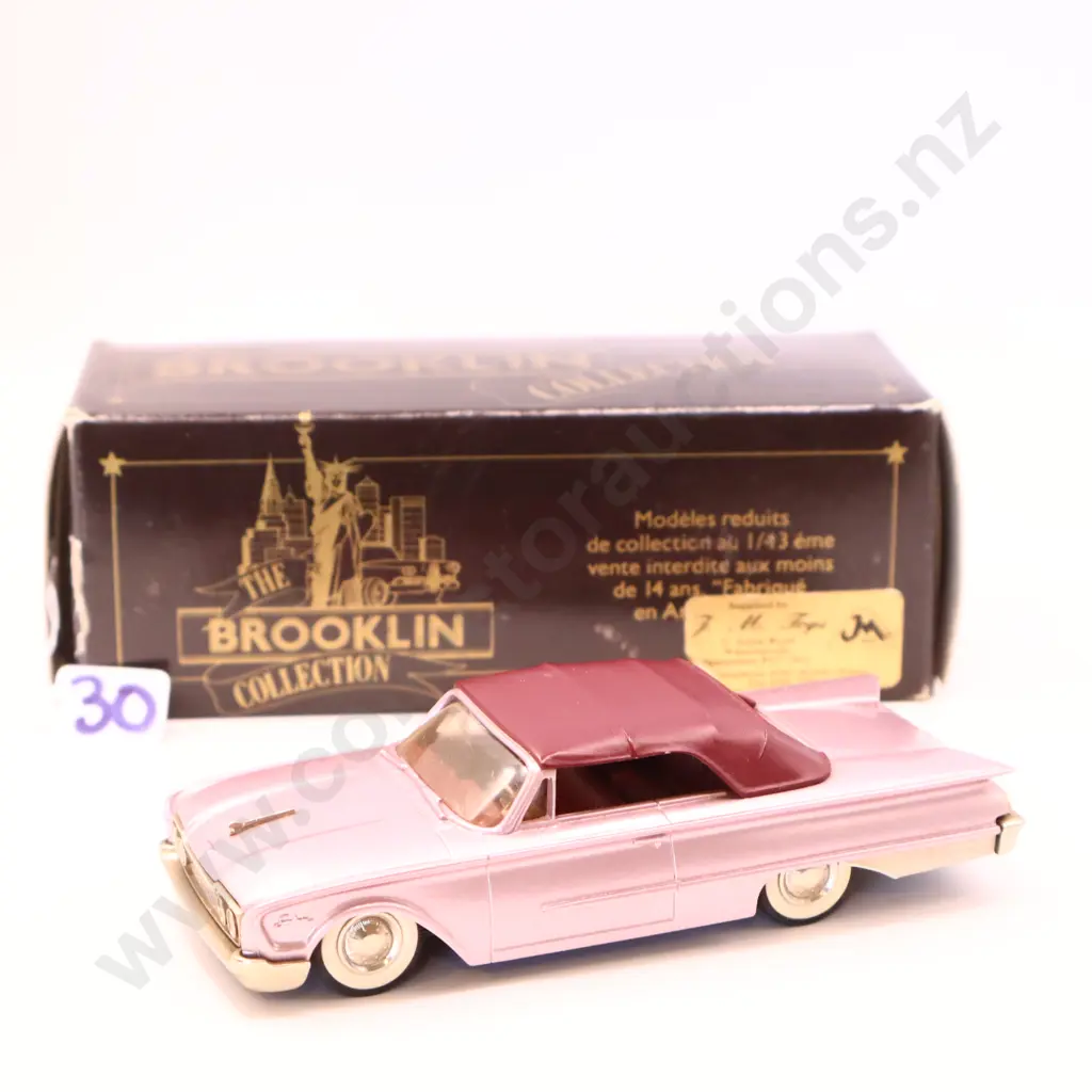 1/43 Brooklin Models  1960  Ford Sunliner  Image 1++