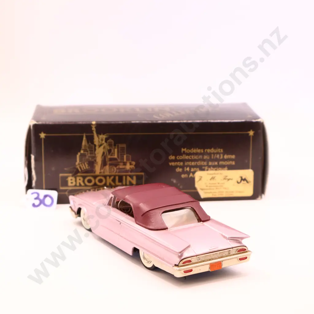 1/43 Brooklin Models  1960  Ford Sunliner  Image 1++