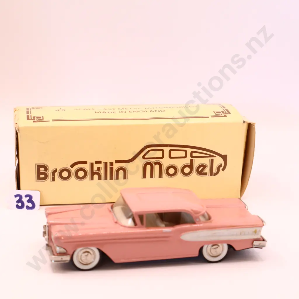 1/43 Brooklin Models   1958 Edsel Citation  Image 1++