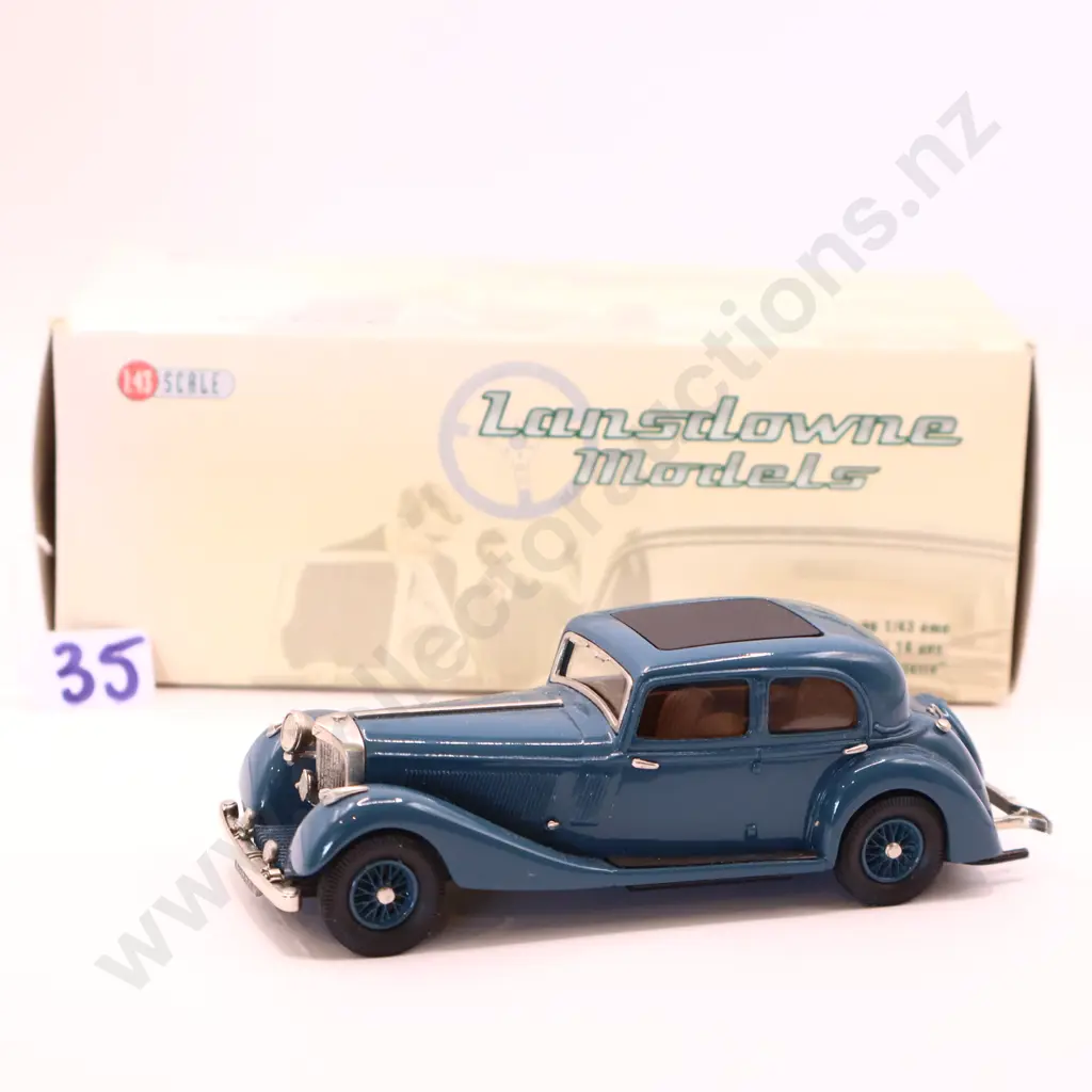 1/43 Lansdowne Models   1937  Jensen  S Type Image 1++