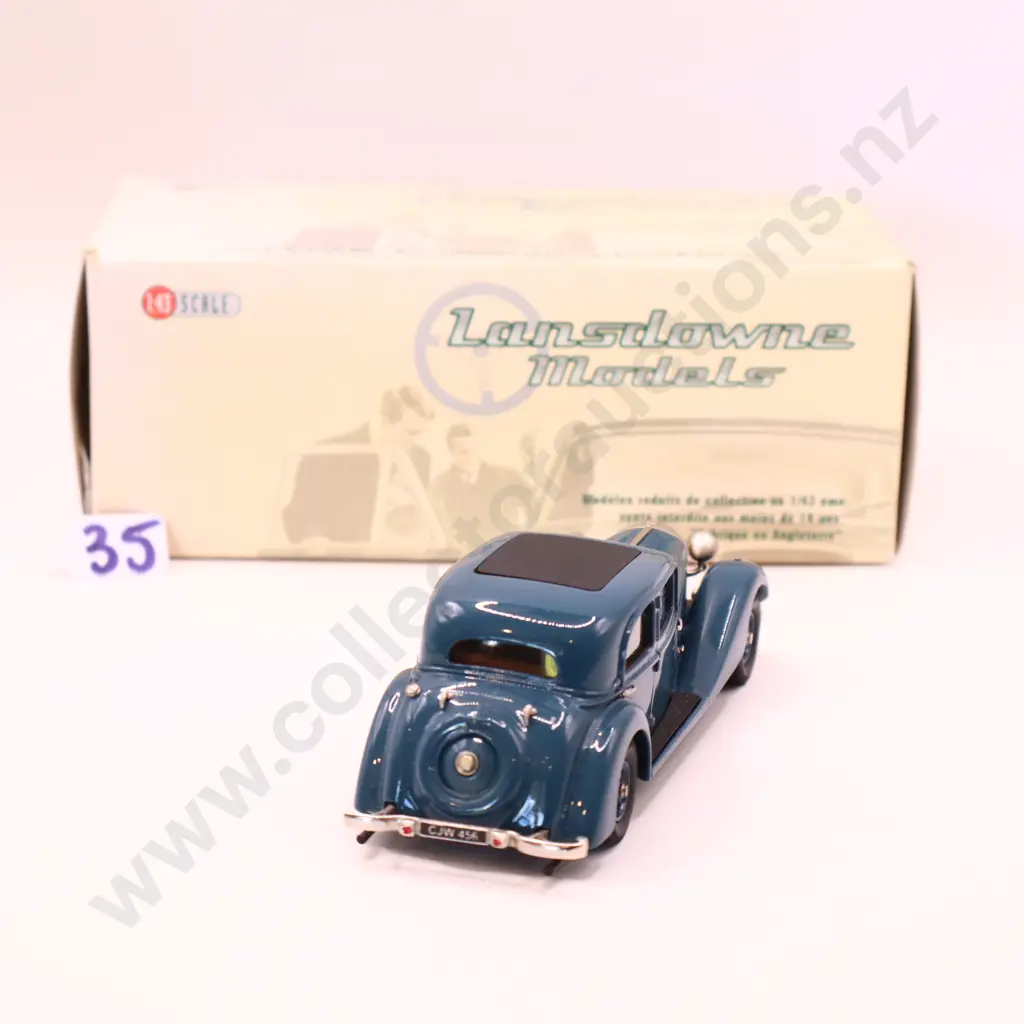 1/43 Lansdowne Models   1937  Jensen  S Type Image 1++