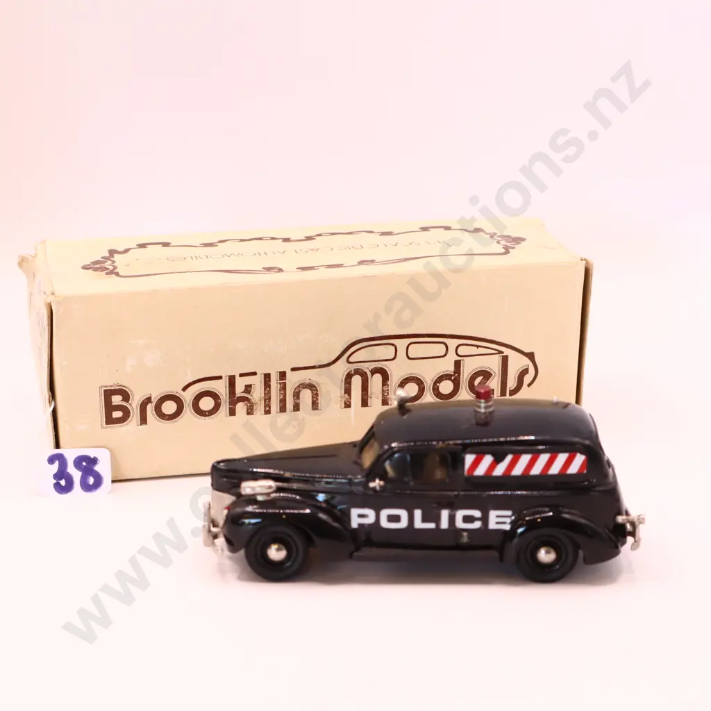 1/43 Brooklin Models  1940 Ford sedan delivery "Police" Image 1++