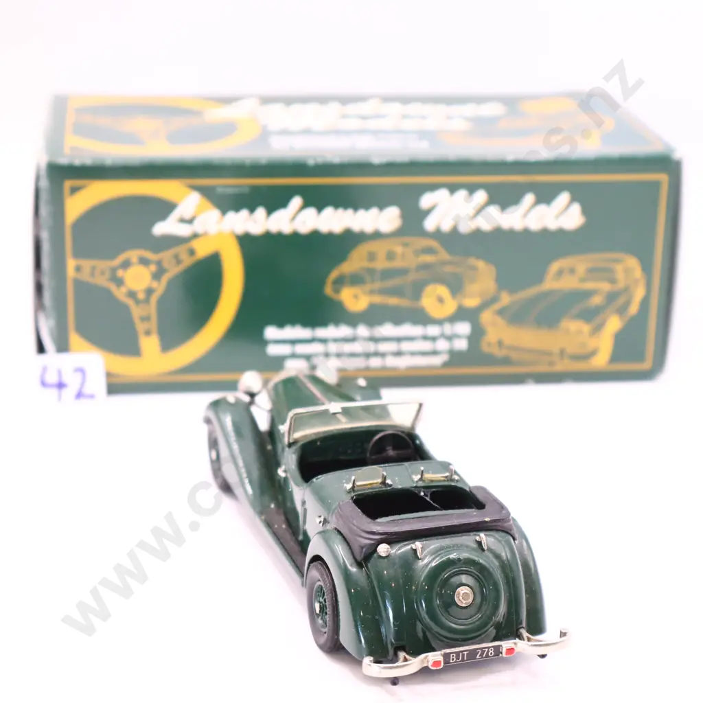 1/43 Lansdown Models  1937  Jensen  Dual Cowl Phaeton   Image 1++