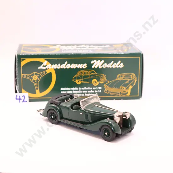 1/43 Lansdown Models  1937  Jensen  Dual Cowl Phaeton  