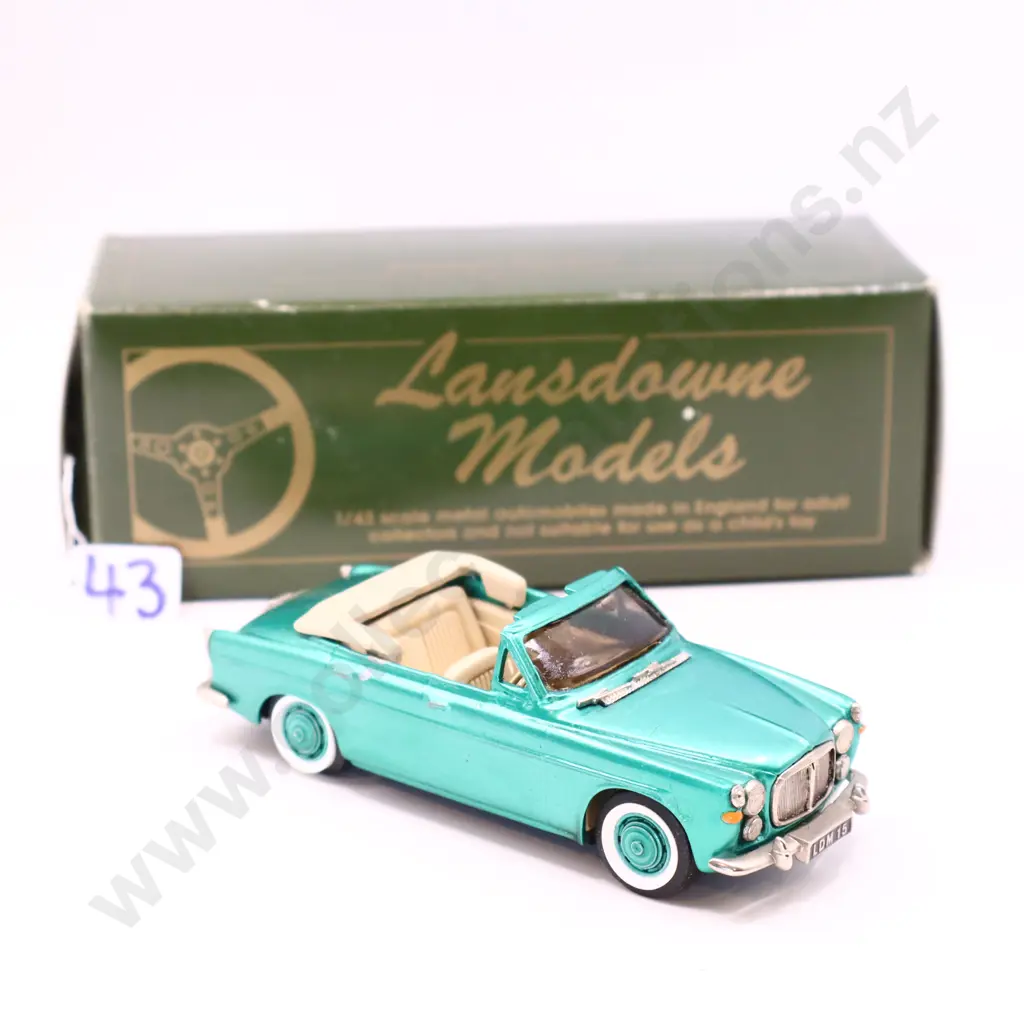 1/43 Lansdowne Models  1965  Rover  P5 Image 1++