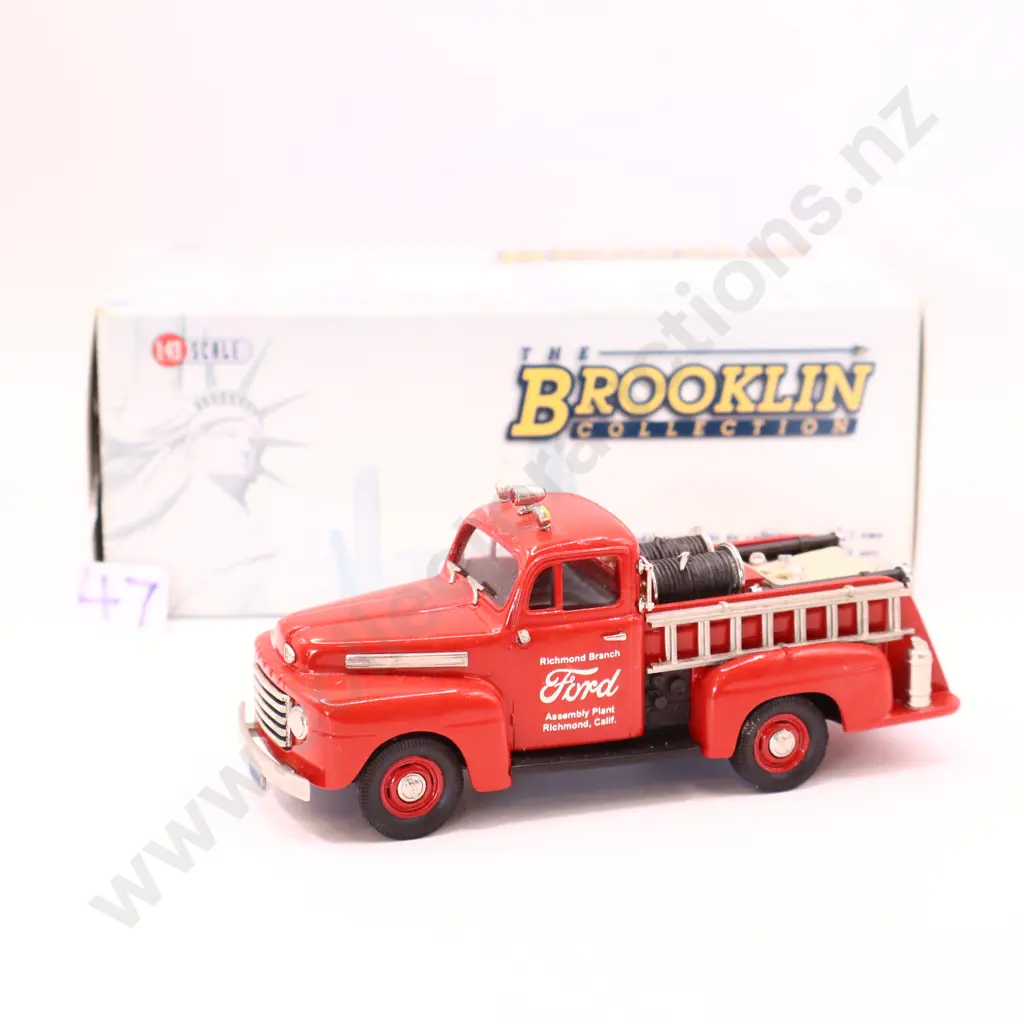 1/43 Brooklin Models  1948   Forf F1  Fire Truck    Image 1++