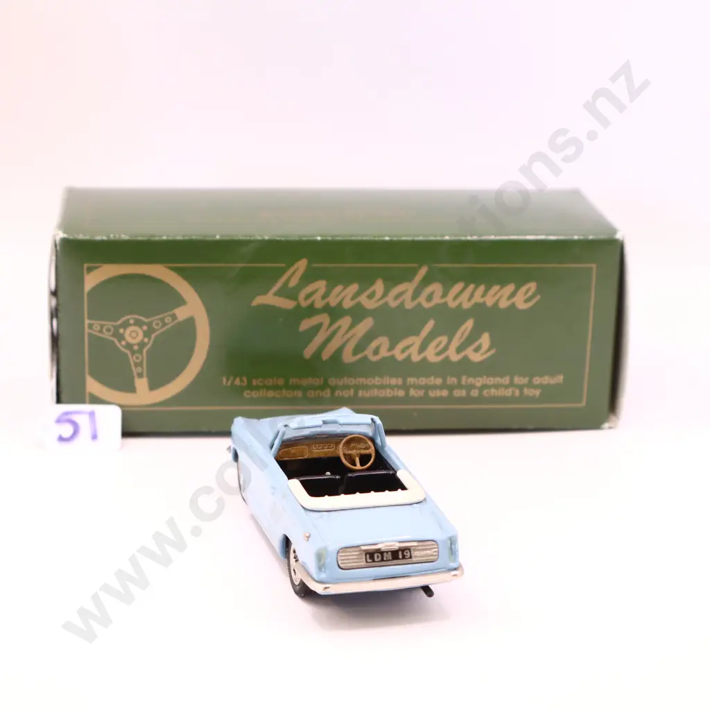 1/43 Lansdowne Models 1968  Triumph Vitesse MK II Image 1++
