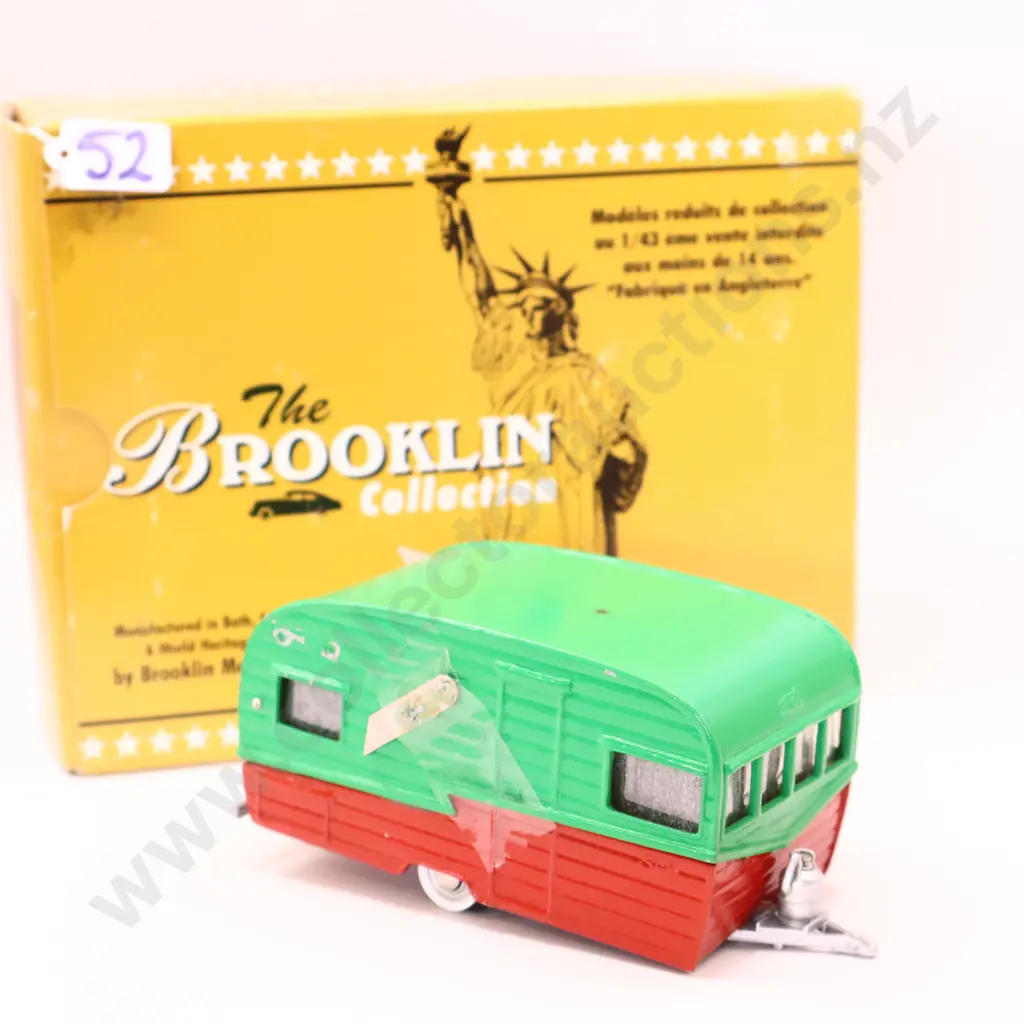 1/43 Brooklin Models 1958 Shasta Airflyte Travel Trailer   Image 1++