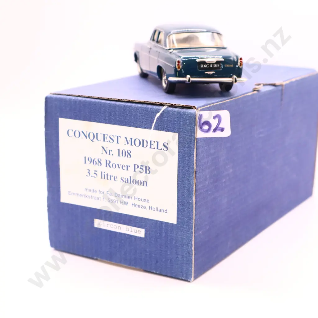 1/43  Conquest Models  1968  Rover P5B Image 1++