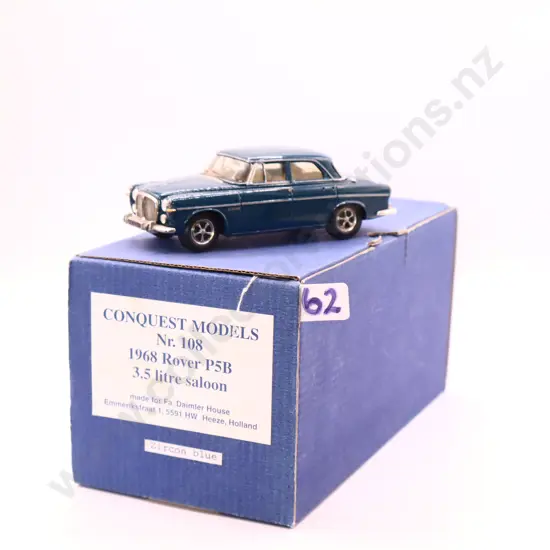 1/43  Conquest Models  1968  Rover P5B