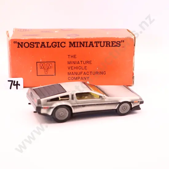 Nostalgic  Miniatures  Delorean