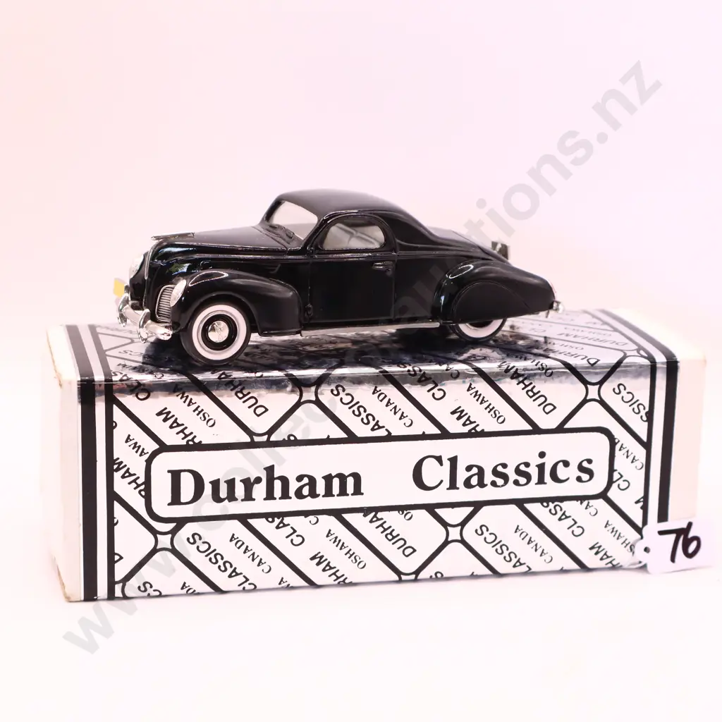 1/43  Durham Classics   1938   Lincoln Zephyr Image 1++