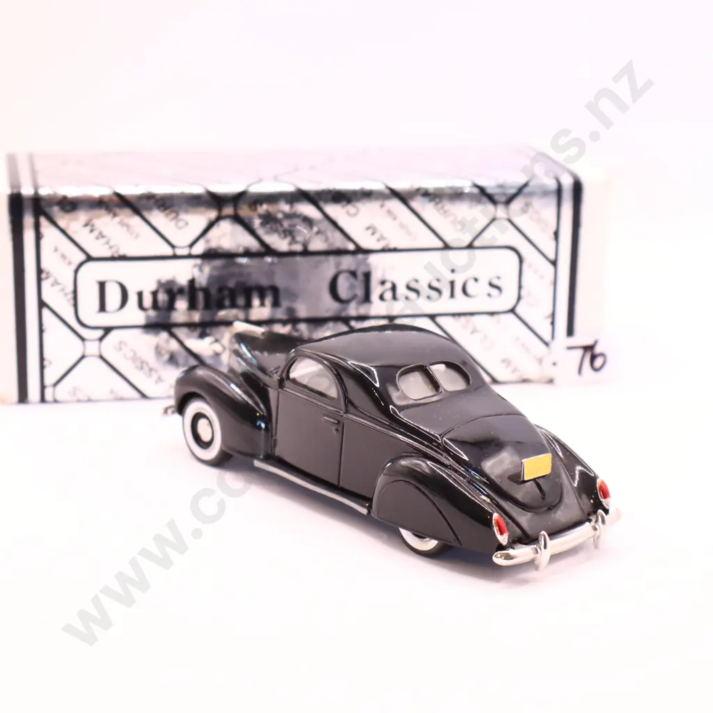 1/43  Durham Classics   1938   Lincoln Zephyr Image 1++