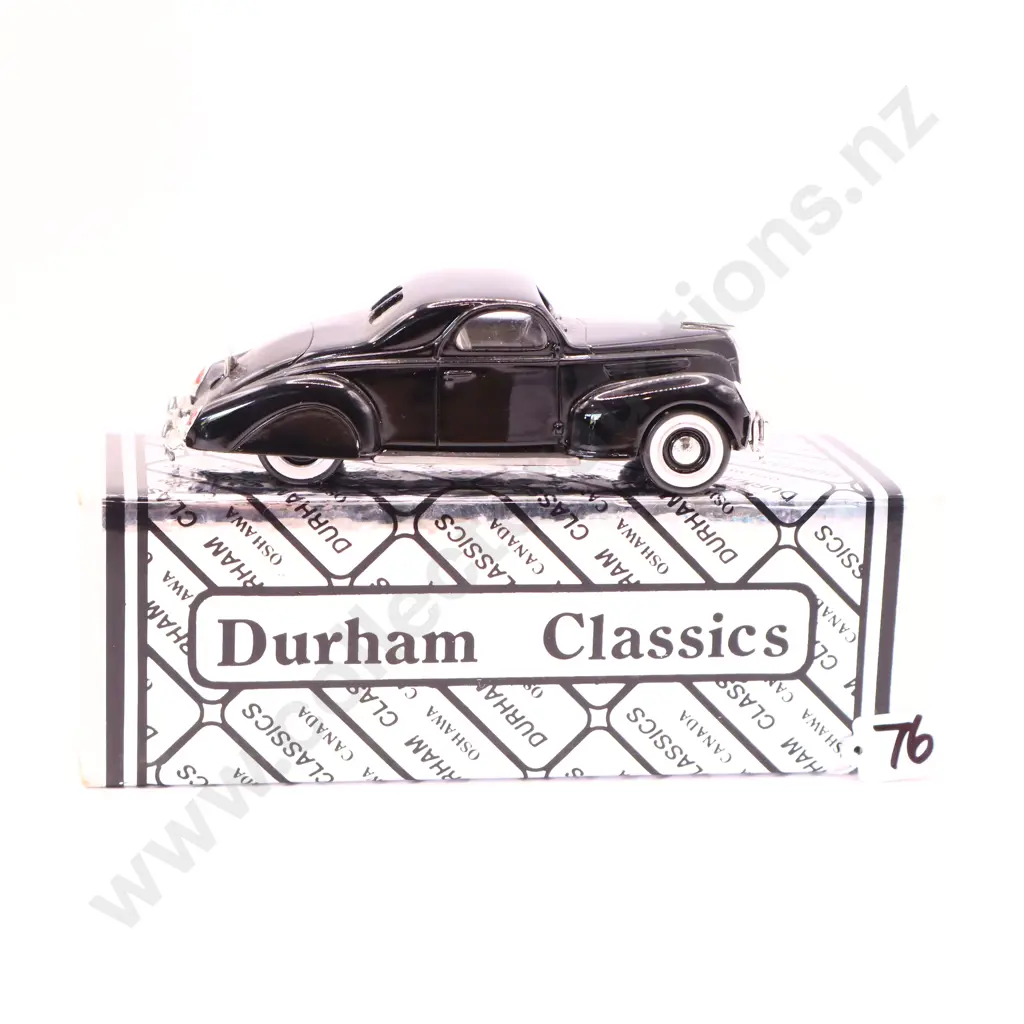 1/43  Durham Classics   1938   Lincoln Zephyr Image 1++