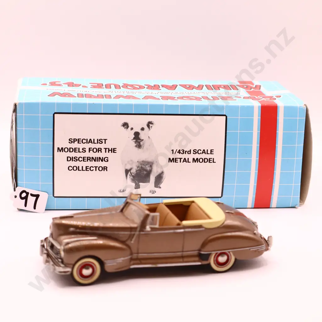 1/43  Mini Marque 43   1946  Hudson Super 6 Brougham   "5 of 150 " Image 1++
