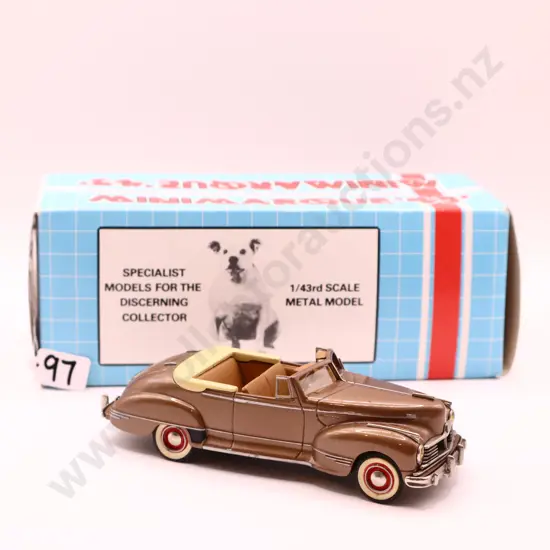 1/43  Mini Marque 43   1946  Hudson Super 6 Brougham   "5 of 150 "