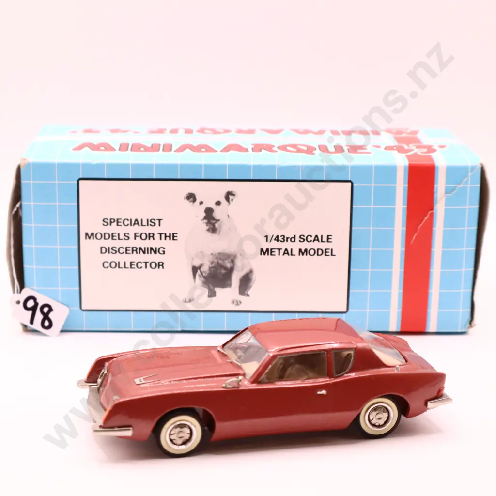 1/43 Mini Marque 43    Studebaker  Avanti II    " 10 OF 150 " Image 1++