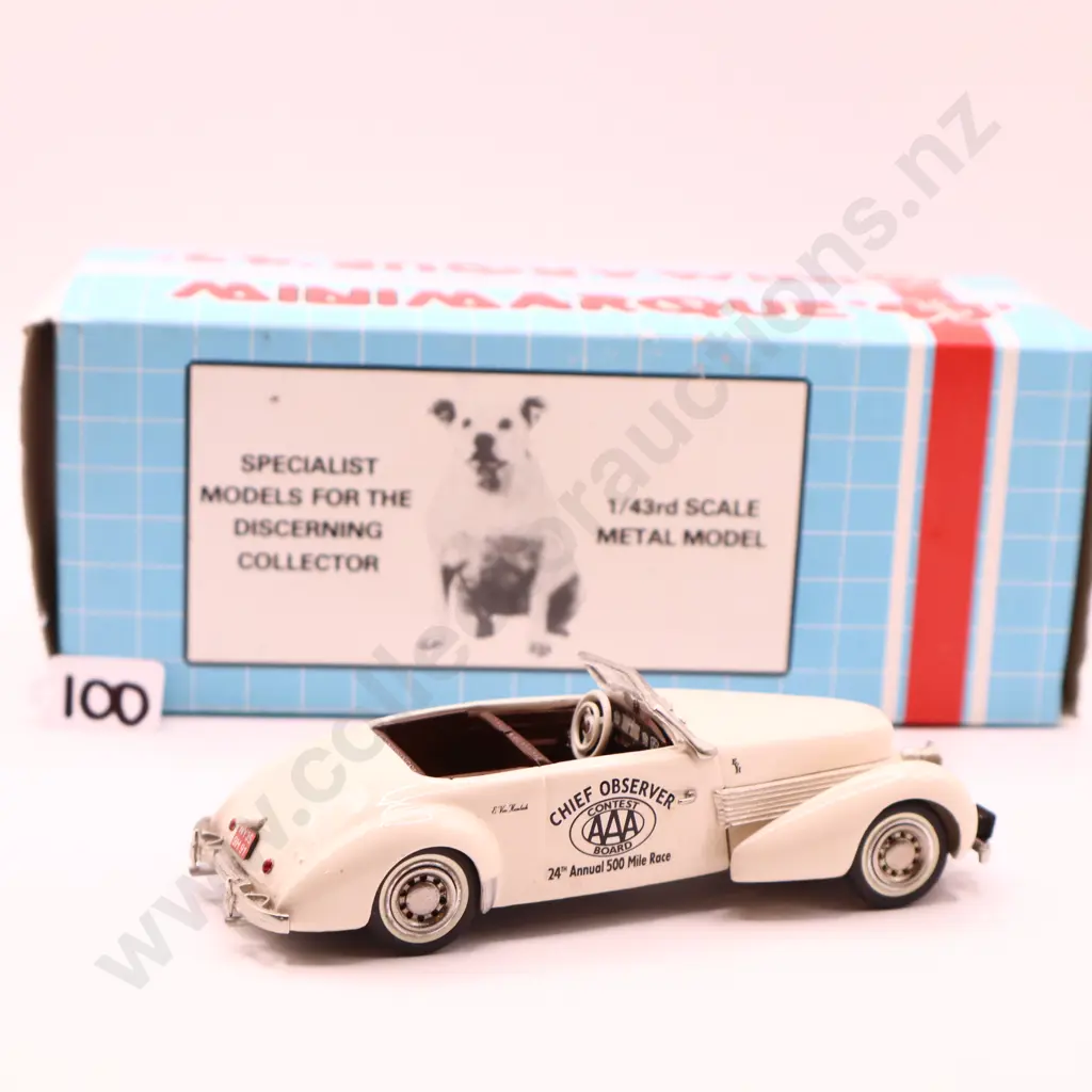 1/43 Mini Marque  43  Cord 810  AAA Chief Observer Car  Image 1++