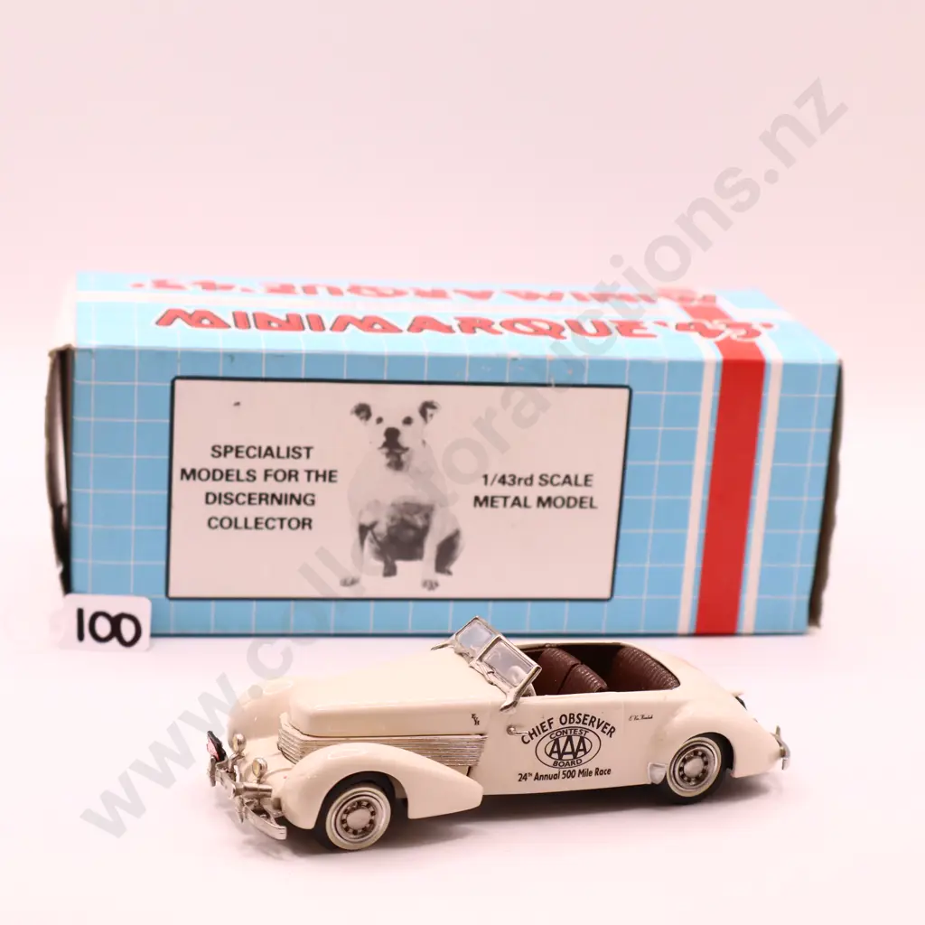 1/43 Mini Marque  43  Cord 810  AAA Chief Observer Car  Image 1++