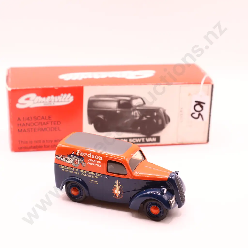 1/43 Sommerville Models  Fordson 5CWT  VAN Image 1++