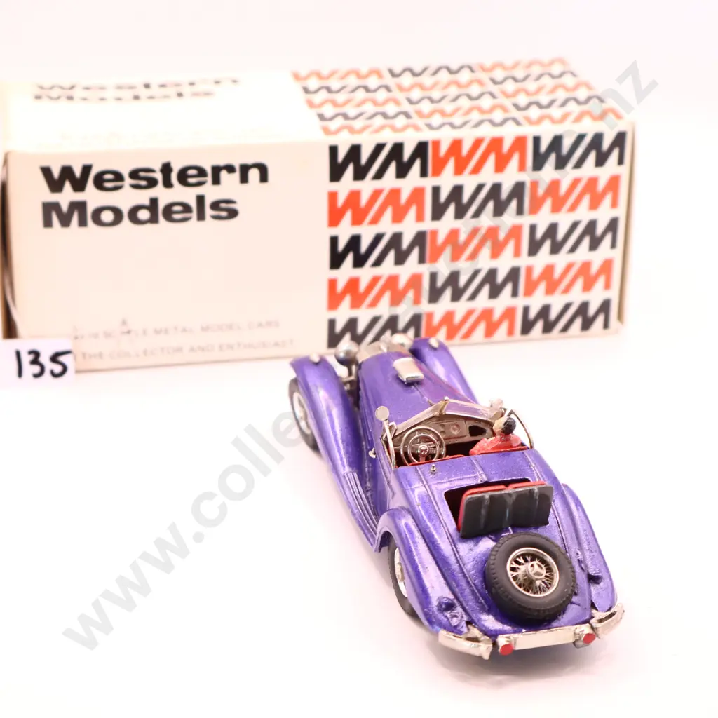 1/43 Western Models  1938  Mercedes Benz  roadster  Type 540 K  Image 1++