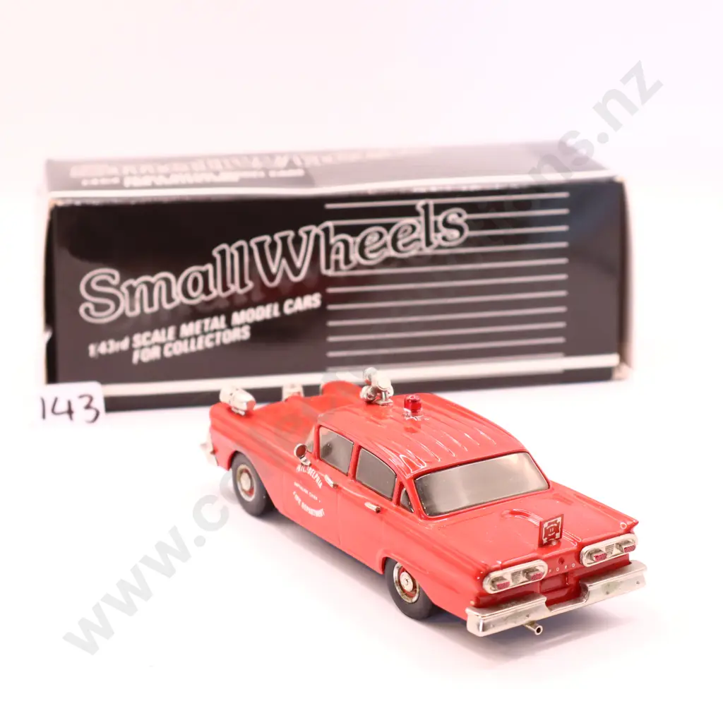 1/43 Western Models  1958  Ford Custom  300  Philadelphia fire chief Image 1++