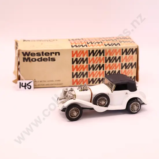 1/43 Western Models  1929  Mercedes SSK Corsica