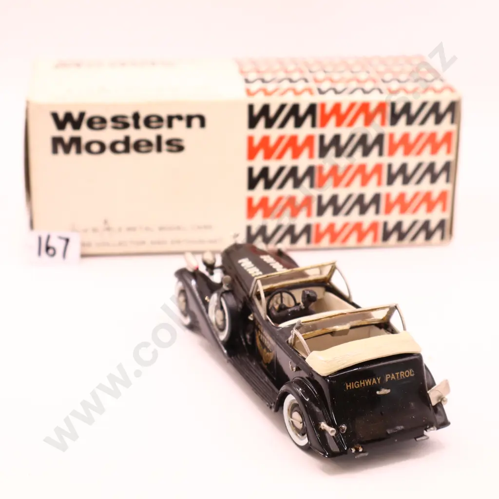 1/43 Western Models  Cadillac  State Highway Patrol  Image 1++