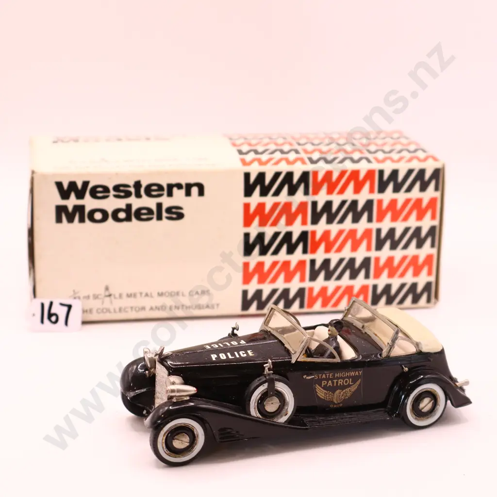 1/43 Western Models  Cadillac  State Highway Patrol  Image 1++